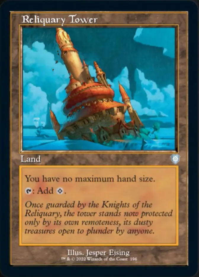 Reliquary Tower (Retro) [The Brothers' War Commander] 1