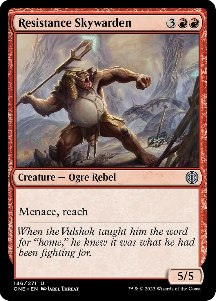 Resistance Skywarden [Phyrexia: All Will Be One] 1