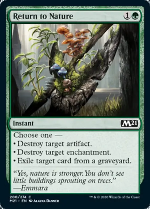 Return To Nature [Core Set 2021] 1