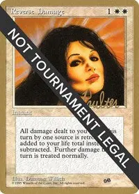 Reverse Damage - 1996 Preston Poulter (4Ed) (Sb) [World Championship Decks] 1