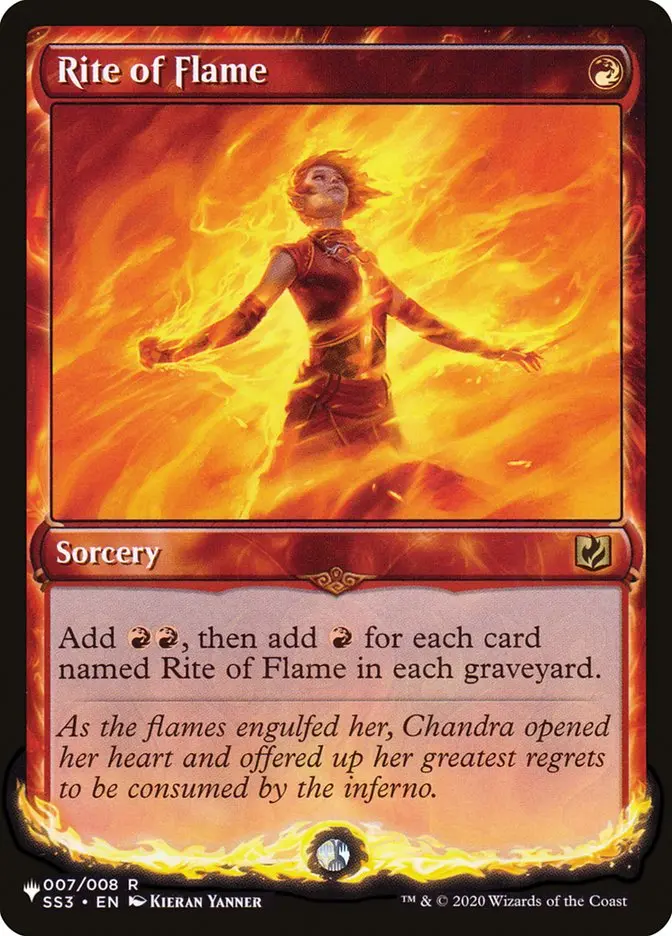 Rite Of Flame [The List] 1