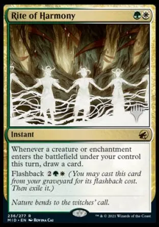 Rite Of Harmony (Promo Pack) [Innistrad: Midnight Hunt Promos] 1