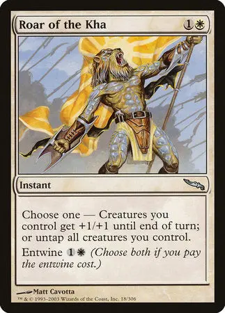 Roar Of The Kha [Mirrodin] 1