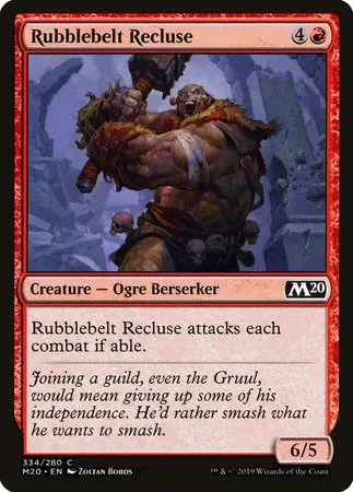 Rubblebelt Recluse [Core Set 2020] 1