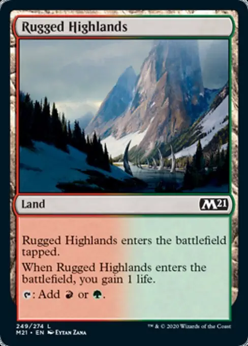 Rugged Highlands [Core Set 2021] 1