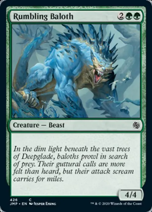 Rumbling Baloth [Jumpstart] 1