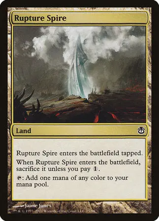 Rupture Spire [Duel Decks: Ajani Vs. Nicol Bolas] 1