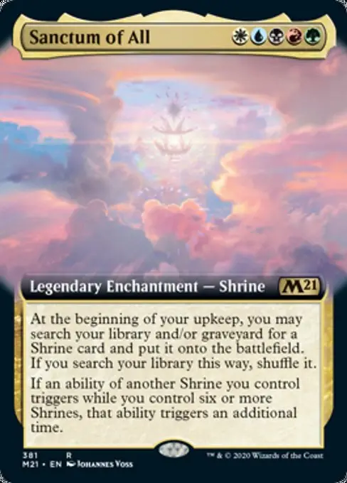 Sanctum Of All (Extended Art) [Core Set 2021] 1
