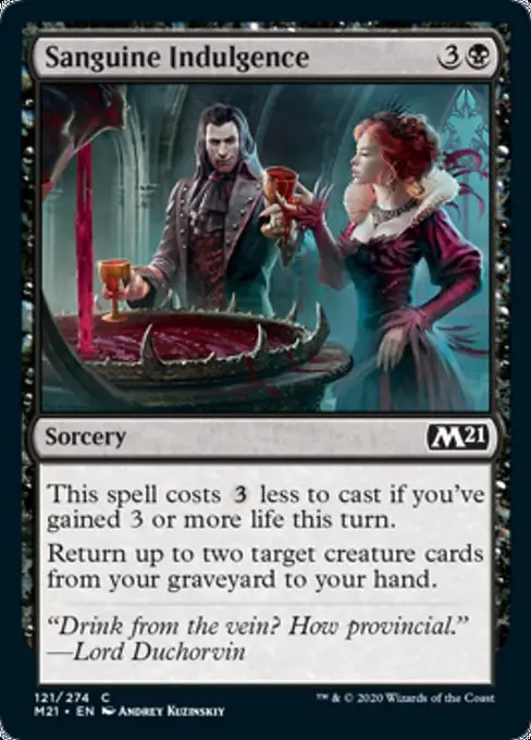 Sanguine Indulgence [Core Set 2021] 1