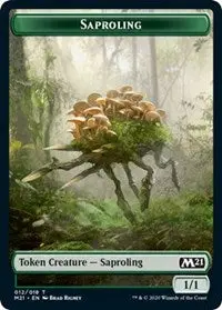 Saproling Token [Core Set 2021] 1