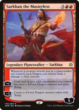 Sarkhan The Masterless [War Of The Spark] 1