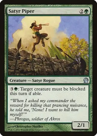 Satyr Piper [Theros] 1