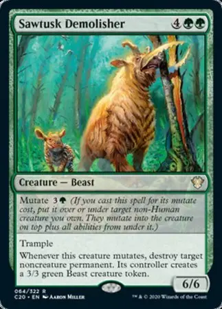 Sawtusk Demolisher [Commander 2020] 1