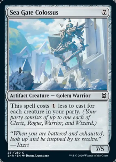 Sea Gate Colossus [Zendikar Rising] 1