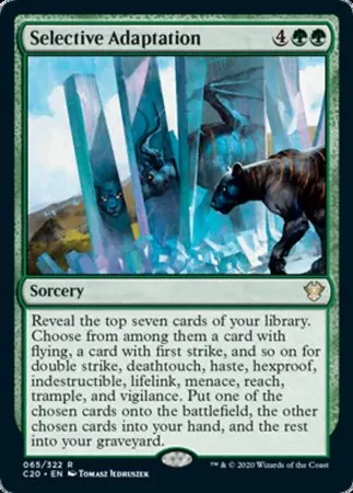 Selective Adaptation [Commander 2020] 1