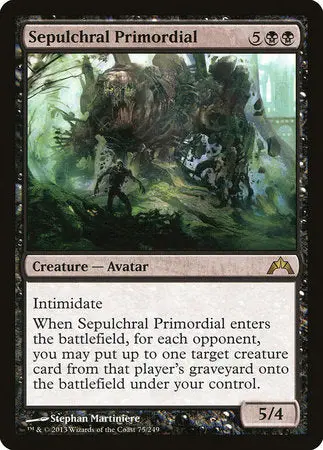 Sepulchral Primordial [Gatecrash] 1