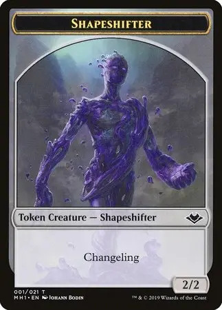Shapeshifter Token (001) [Modern Horizons Tokens] 1