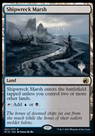 Shipwreck Marsh (Promo Pack) [Innistrad: Midnight Hunt Promos] 1