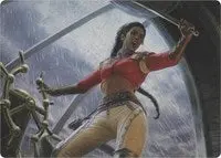 Sisay, Weatherlight Captain (Art Series) [Art Series: Modern Horizons] 1