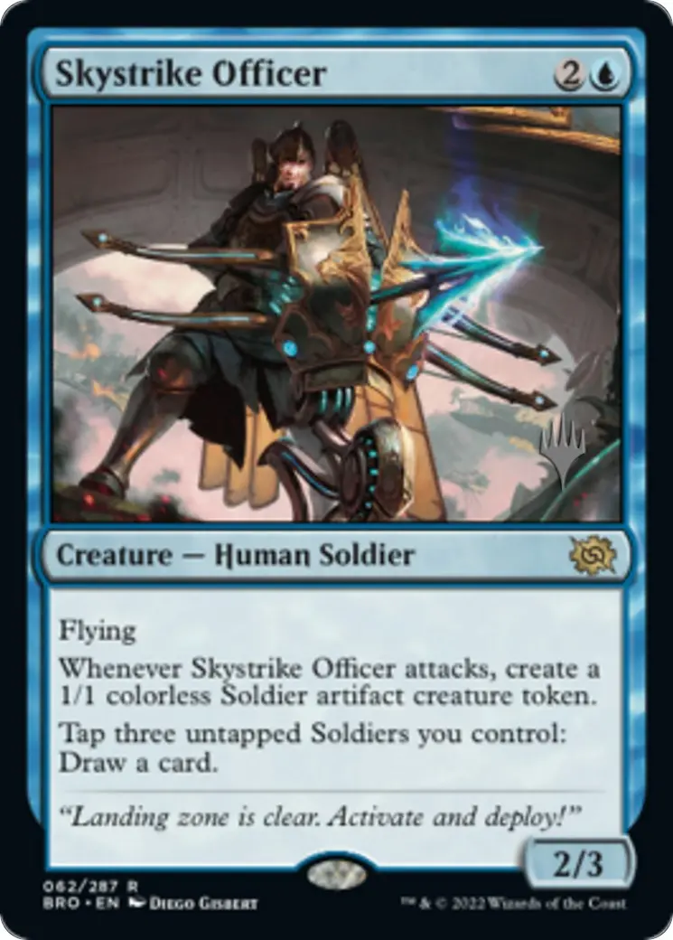 Skystrike Officer (Promo Pack) [The Brothers' War Promos] 1