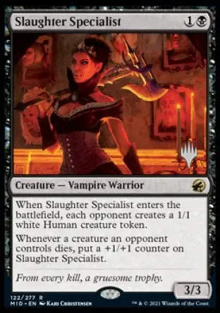 Slaughter Specialist (Promo Pack) [Innistrad: Midnight Hunt Promos] 1