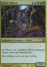 Sliver Queen (Commander's Arsenal) [Oversize Cards] 1