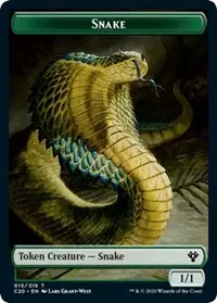 Snake Token [Commander 2020] 1