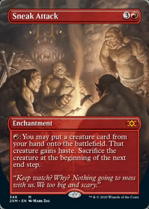 Sneak Attack (Borderless) [Double Masters] 1