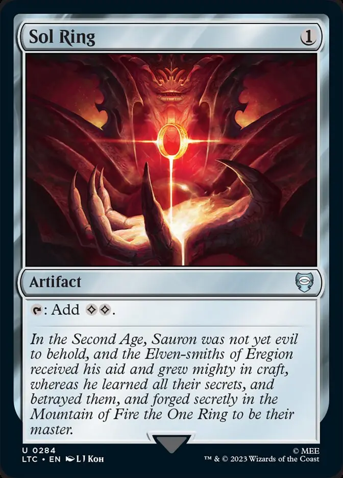 Sol Ring [The Lord Of The Rings: Tales Of Middle-Earth Commander] 1