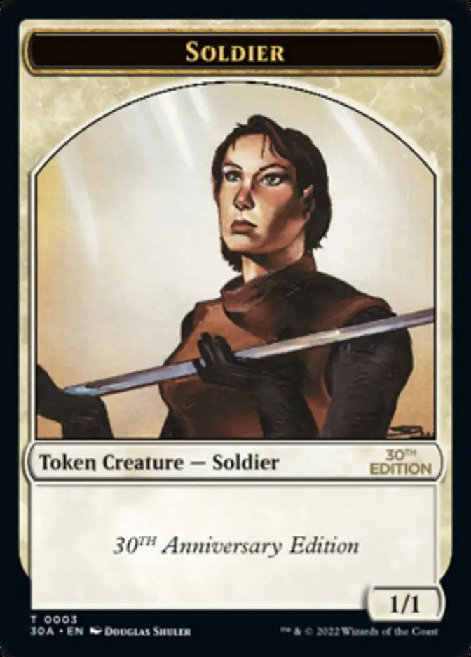 Soldier Token [30Th Anniversary Tokens] 1