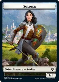 Soldier Token [Commander 2020] 1