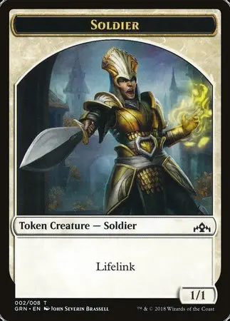 Soldier Token [Guilds Of Ravnica Tokens] 1