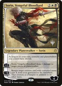 Sorin, Vengeful Bloodlord [Promo Pack: Throne Of Eldraine] 1