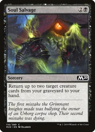 Soul Salvage [Core Set 2020] 1