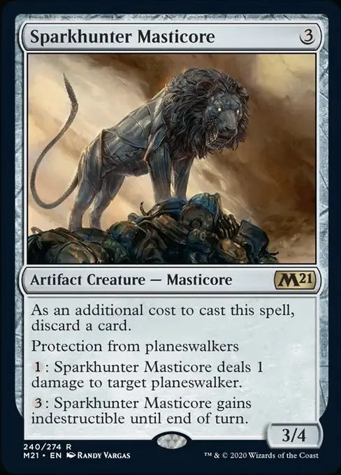 Sparkhunter Masticore [Core Set 2021] 1