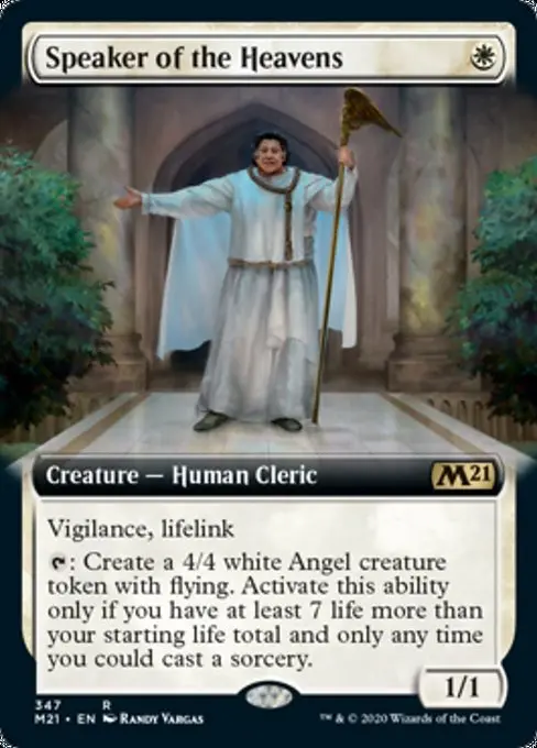 Speaker Of The Heavens (Extended Art) [Core Set 2021] 1