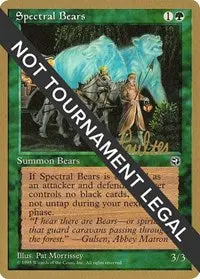 Spectral Bears - 1996 Preston Poulter (Hml) [World Championship Decks] 1