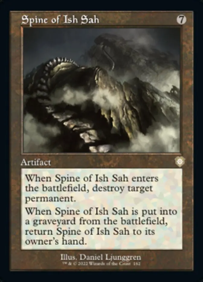Spine Of Ish Sah (Retro) [The Brothers' War Commander] 1