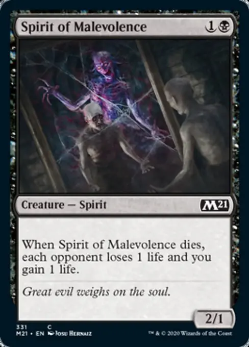 Spirit Of Malevolence [Core Set 2021] 1