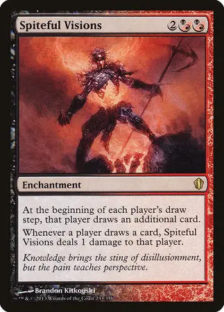 Spiteful Visions [Commander 2013] 1