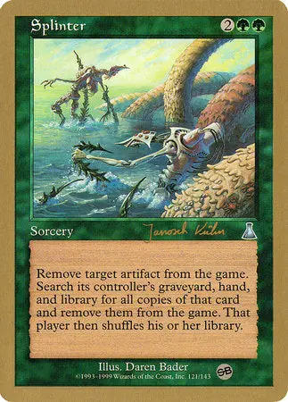 Splinter - 2000 Janosch Kuhn (Uds) (Sb) [World Championship Decks 2000] 1