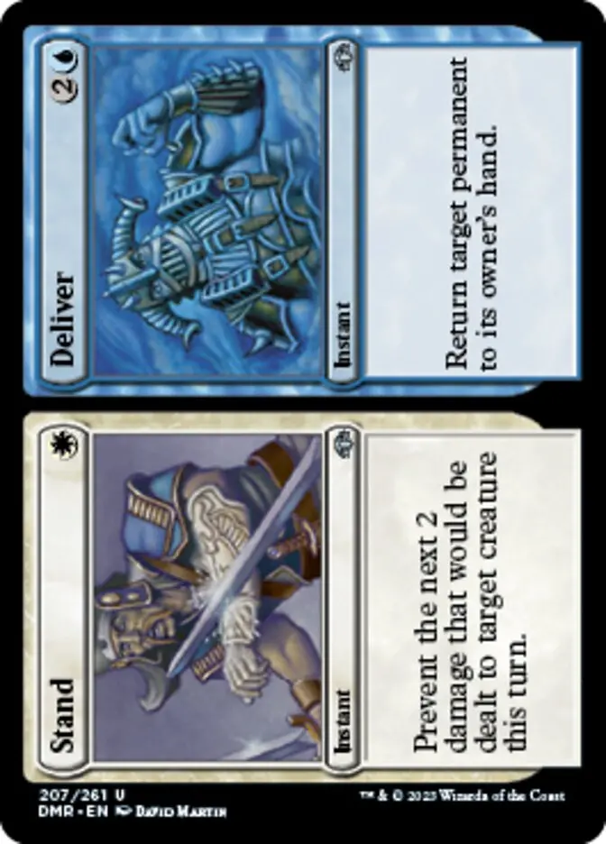 Stand // Deliver [Dominaria Remastered] 1