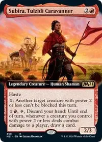 Subira, Tulzidi Caravanner (Extended Art) [Core Set 2021] 1