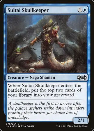 Sultai Skullkeeper [Ultimate Masters] 1