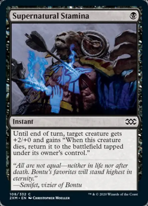 Supernatural Stamina [Double Masters] 1