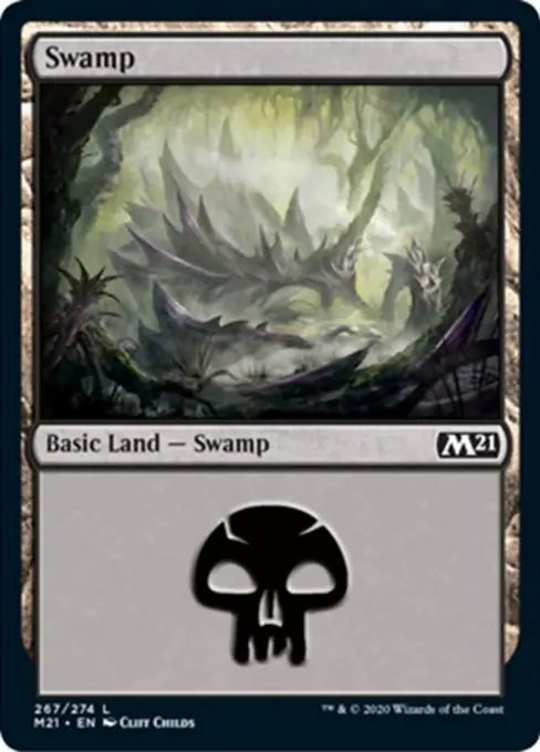 Swamp (267) [Core Set 2021] 1
