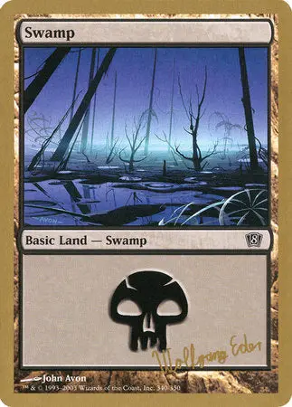 Swamp (340) - 2003 Wolfgang Eder (8Ed) [World Championship Decks 2003] 1