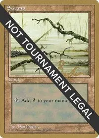 Swamp (C) - 1996 George Baxter (4Ed) [World Championship Decks] 1