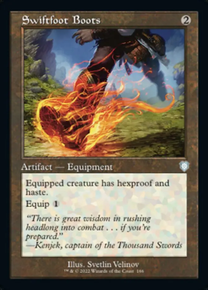 Swiftfoot Boots (Retro) [The Brothers' War Commander] 1