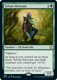 Sylvan Advocate [Commander: Zendikar Rising] 1